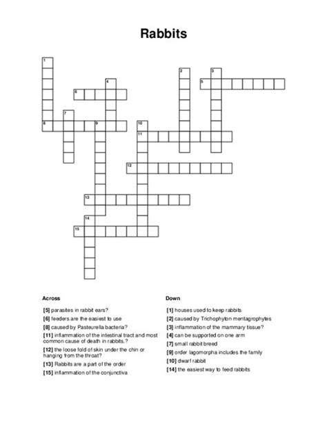 Click the answer to find similar <b>crossword</b> <b>clues</b>. . Jackrabbits crossword clue